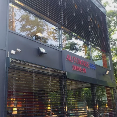 Āra horizontālās žalūzijas Hesburger